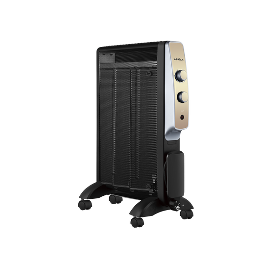 Radiadores de Mica Abrigo Negro / Oro – vista principal · Ref. 202011516