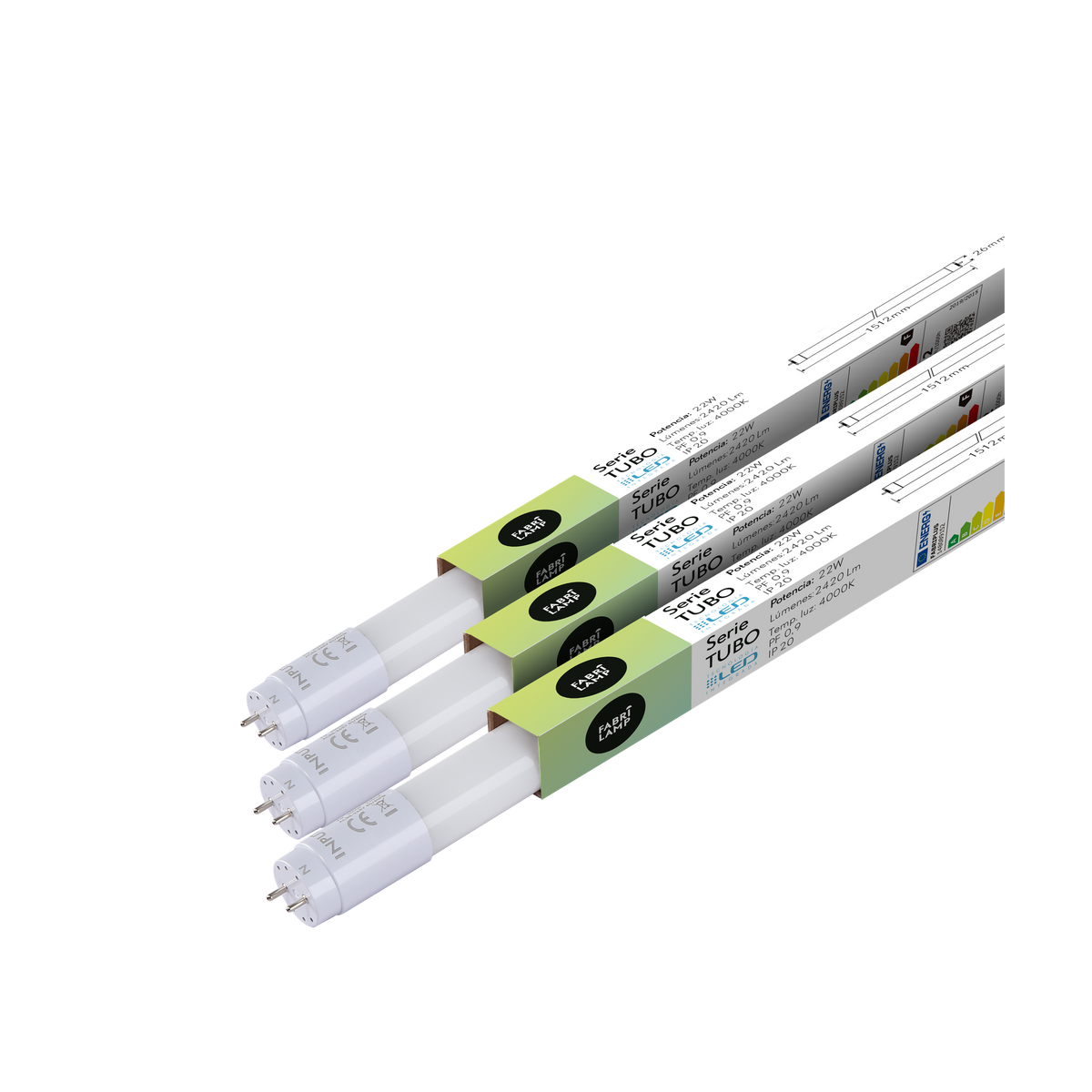 Tubos Led Fabriplus tubos Blanco – vista principal · Ref. 148089152