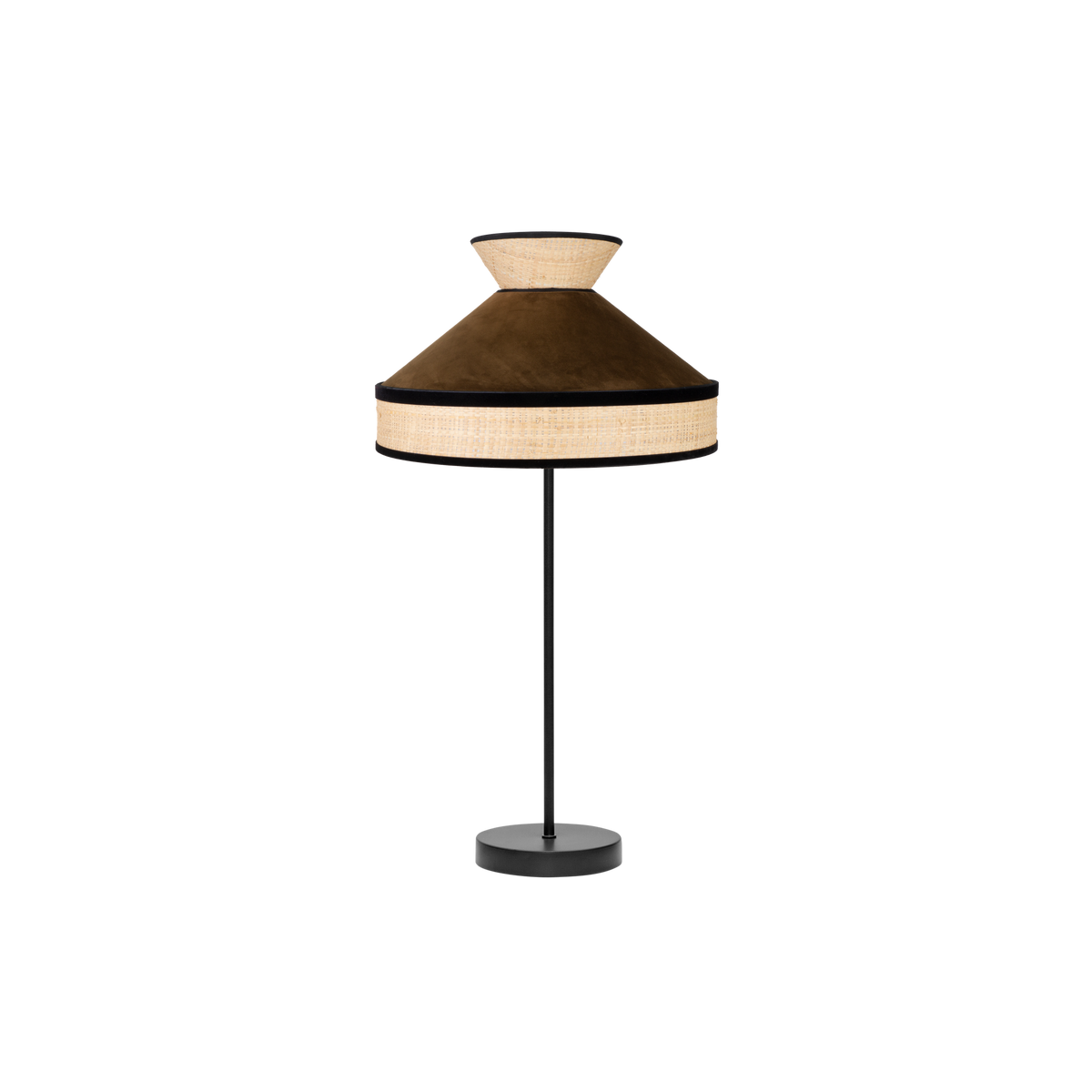 Sobremesa De Pantalla Fabrizio Natural/Negro/Marrón – vista principal · Ref. 179971102