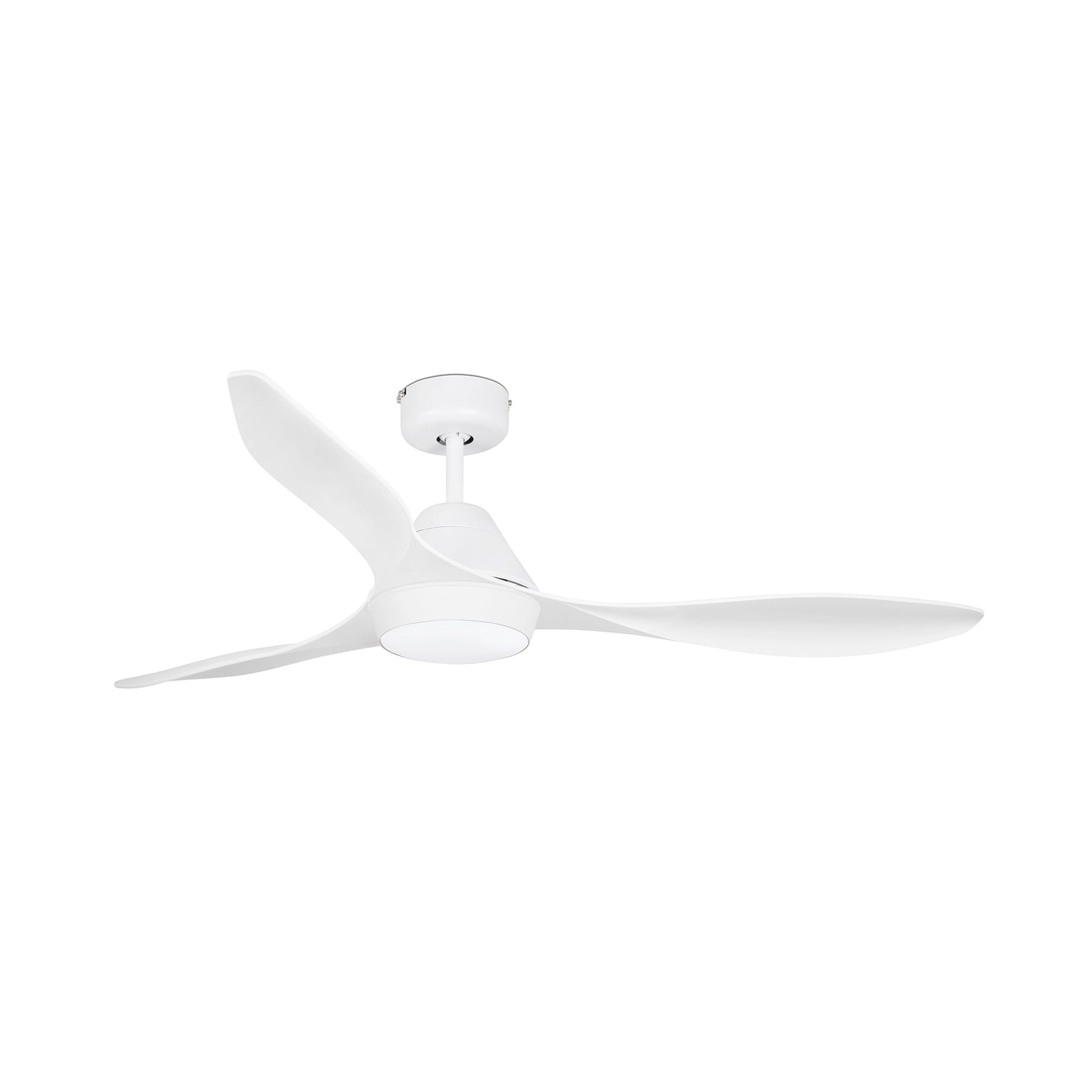 Ventilador de techo LED blanco FARO 3391 referencia 33346 modelo POLARIS moderno con motor DC para ventilación eficiente de LUZGURU