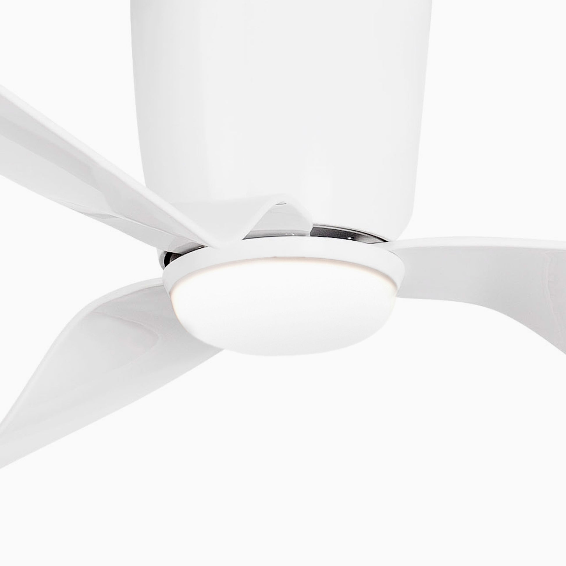 Ventilador de techo LED blanco FARO PEMBA L, ref. 33471N-3, diseño moderno con ventilación eficiente para interiores.