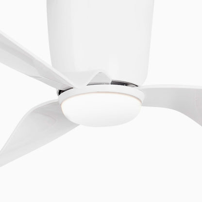 Ventilador de techo LED blanco FARO PEMBA L, ref. 33471N-3, diseño moderno con ventilación eficiente para interiores.