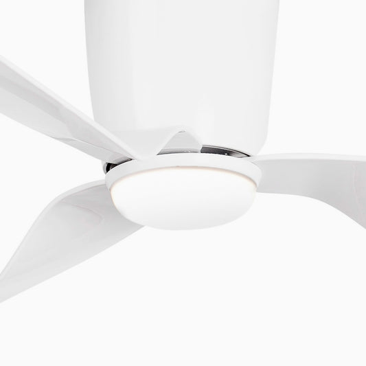 Ventilador de techo LED blanco FARO PEMBA L, ref. 33471N-3, diseño moderno con ventilación eficiente para interiores.