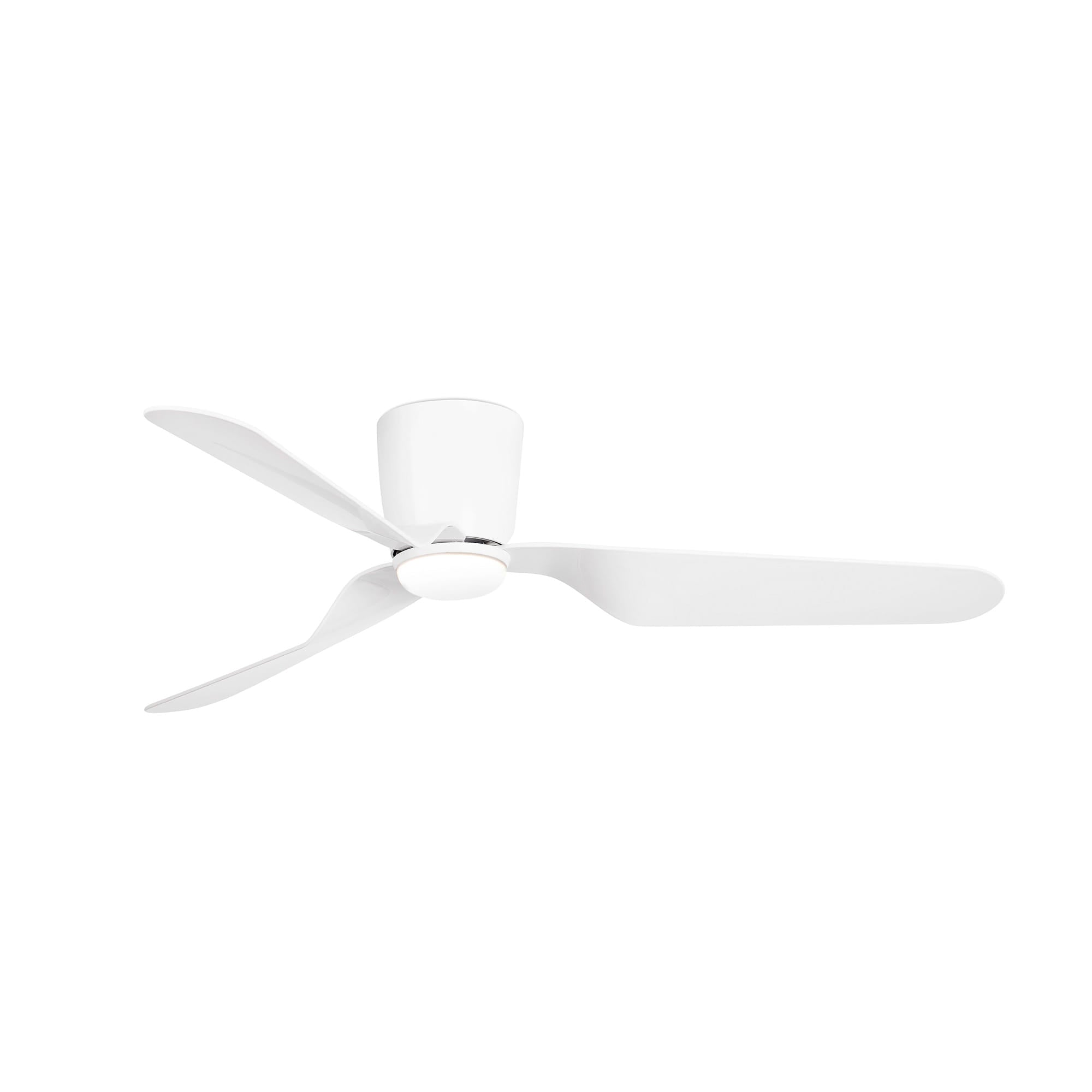 Ventilador de techo LED blanco FARO PEMBA L Ref. 33471N-3 LUZGURU ventilación moderna
