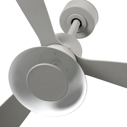 Ventilador de techo LED gris con luz indirecta FARO AMELIA L CONE 3328 de LUZGURU, ventilador con luz moderna y eficiente