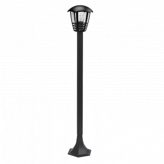 Farola Exterior Aluminio Alnilan 1xe27 Negra IP44 - Vista frontal