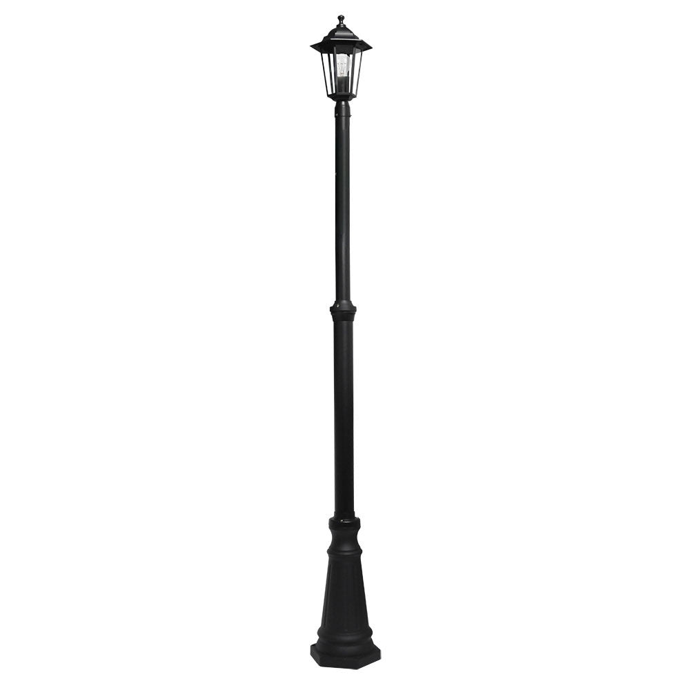Farola de jardín con protección IP44 contra salpicaduras