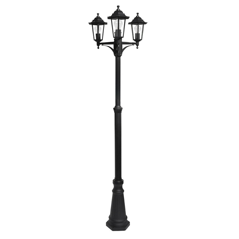 Farola de jardín con altura regulable entre 157 y 220 cm