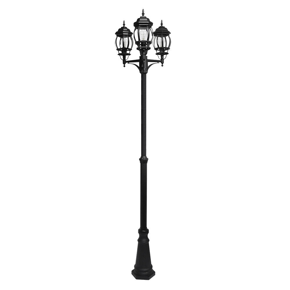Farola Caelum Exterior Negra Fabrilamp / Abrila 149543009 para jardín y exteriores.