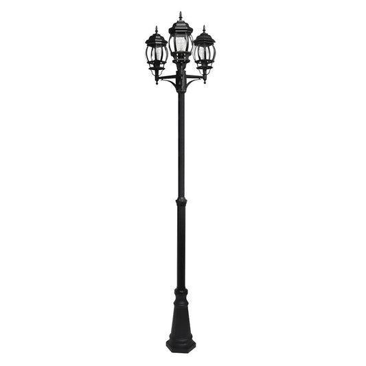Farola Caelum Exterior Negra Fabrilamp / Abrila 149543009 para jardín y exteriores.