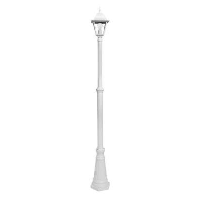 Farola de jardín con protección IP44 contra salpicaduras y polvo
