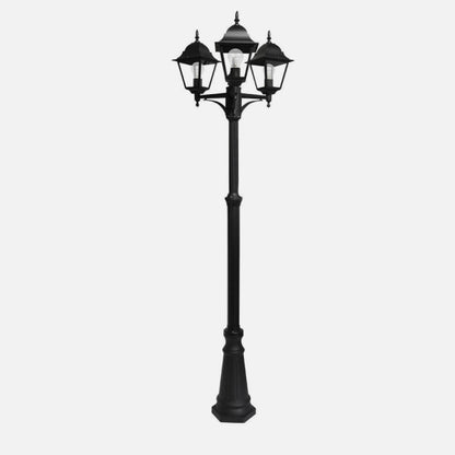 Farola de Exterior Spica 3 Luces E27 Negro Fabrilamp - imagen 4 | Fabrilamp / Abrila