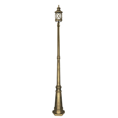 Farola Orquidea Exterior Clásica Oro Fabrilamp / Abrila 002241029
