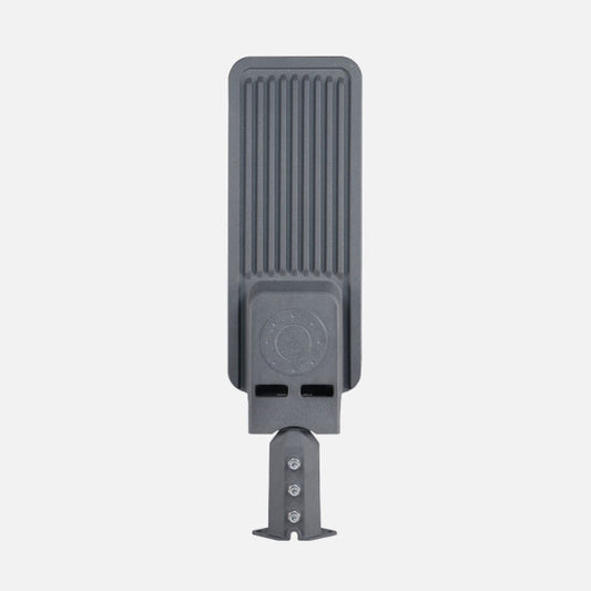 Farola LED Curtis 150W 6500K Gris 15000lm IP65 Orientable Fabrilamp instalada en ambiente decorativo de salón o dormitorio | Fabrilamp / Abrila