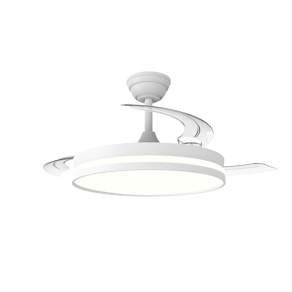 Ventilador de techo LED con motor DC silencioso