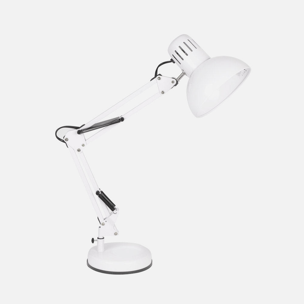 Flexo Rutilo fabricado en Metal color Blanco para iluminación de escritorio