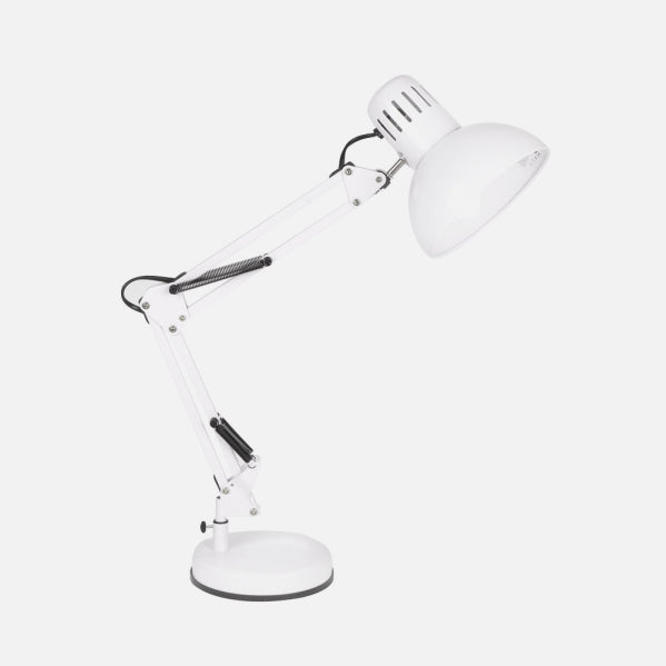 Flexo de Mesa Articulado Rutilo 1xE27 Blanco Fabrilamp - imagen 2 | Fabrilamp / Abrila