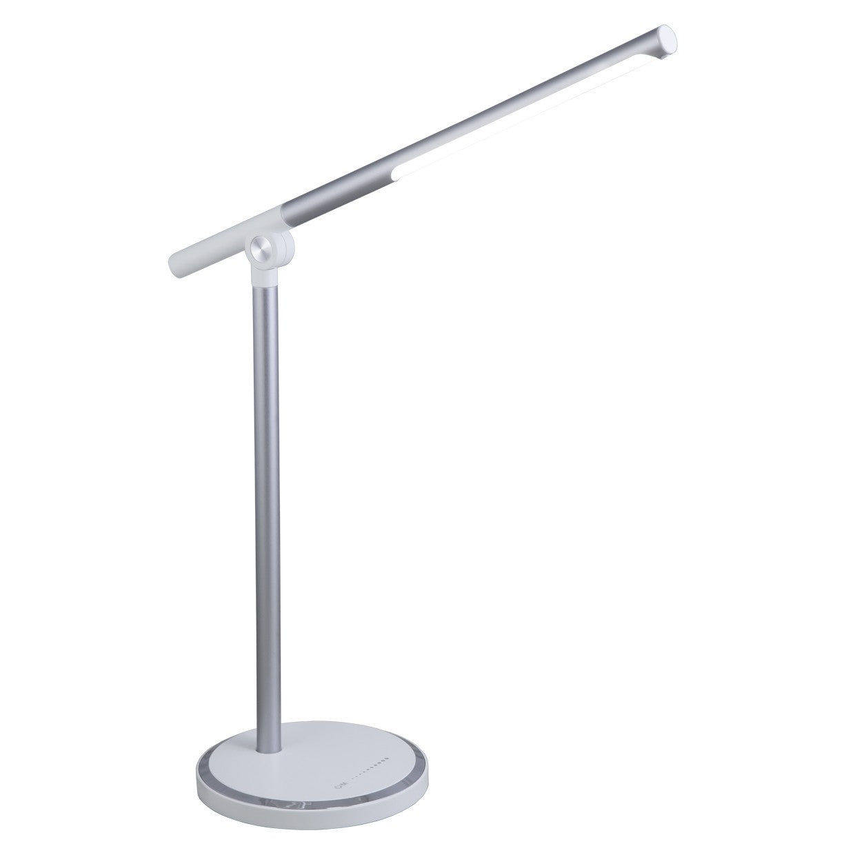 Flexo de sobremesa AJP/Alemar Buros LED 12W (Ref. 10991) - Medidas. Luz regulable 3000-6000K, 1140 lúmenes. luzguru.com
