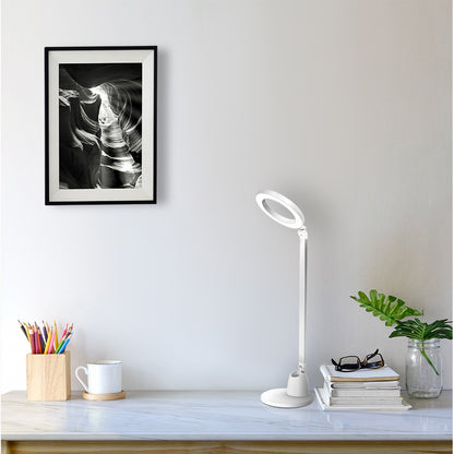 Flexo LED Calcita con control táctil y regulador de intensidad para lectura