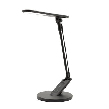 Flexo LED Clase 7W Negro de Fabrilamp con puerto USB y control táctil.  Compra en luzguru.com