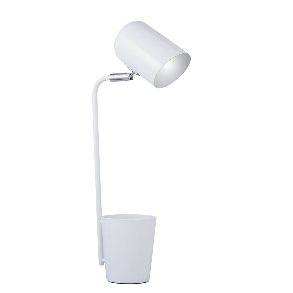 Flexo Diante Blanco AJP/Alemar 10559 - Medidas: [Insertar medidas aquí, ej: Base 15cm, Alto 45cm, Brazo 30cm].  Luzguru.com
