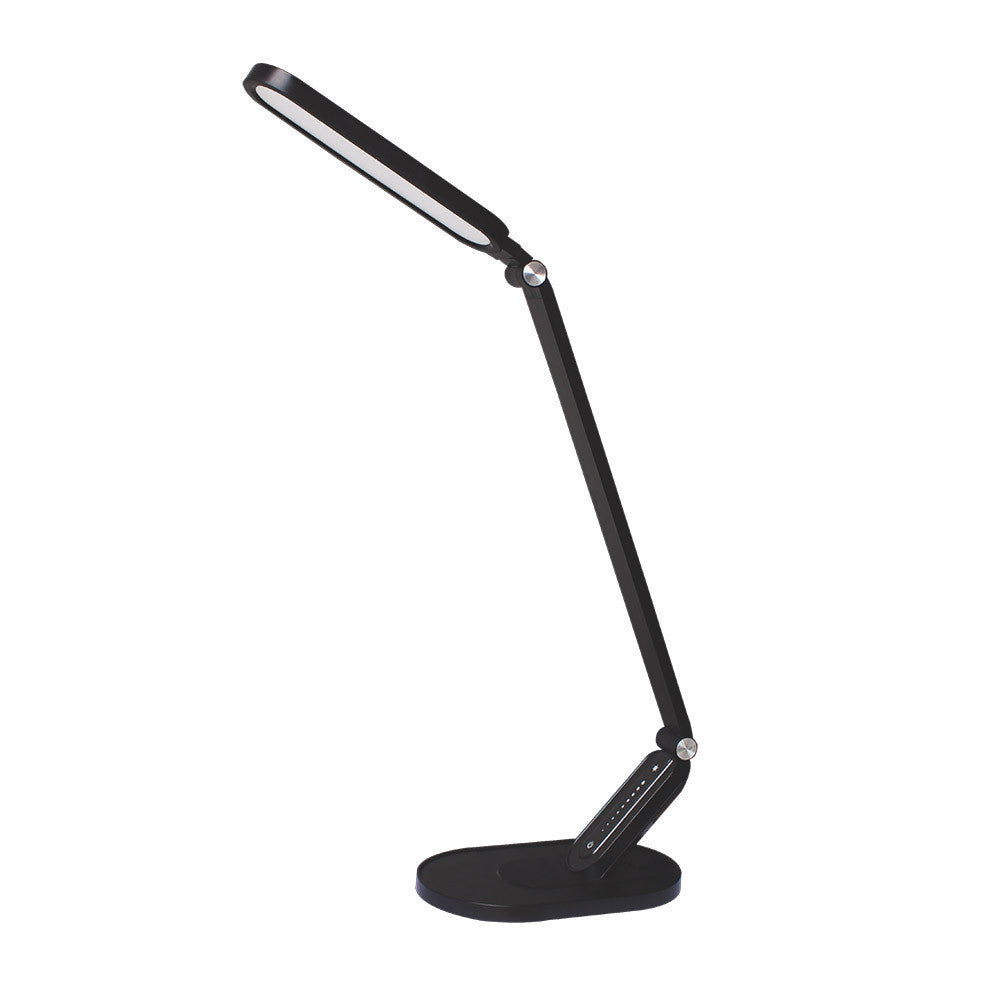 Enfoque Flexo LED Negro con USB Fabrilamp / Abrila 204971009