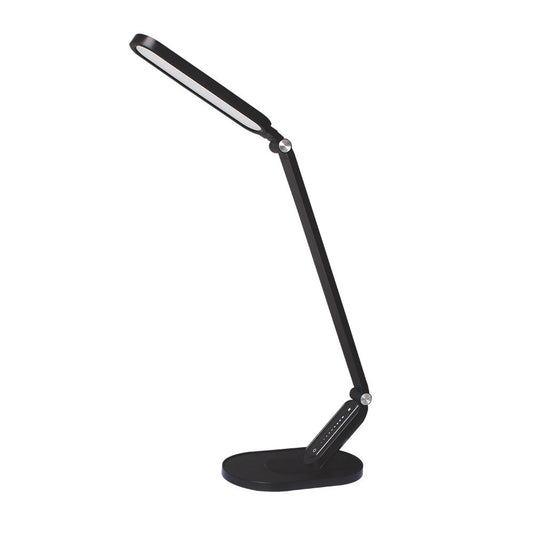 Enfoque Flexo LED Negro con USB Fabrilamp / Abrila 204971009