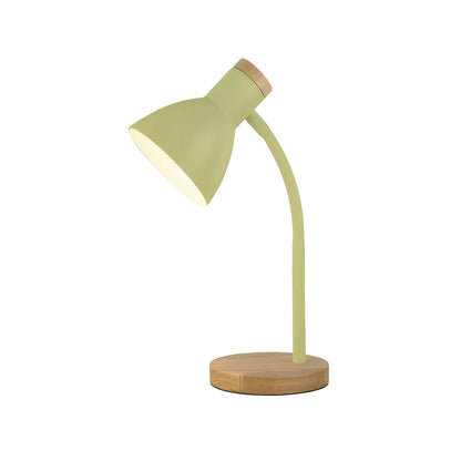 Flexo Epiro de Estudio Amarillo y Madera Fabrilamp / Abrila Ref. 246371050