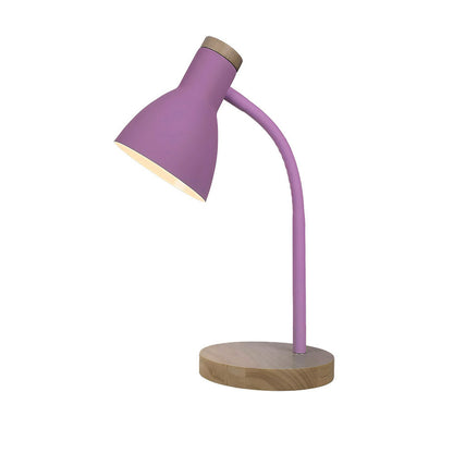 Flexo Epiro morado Fabrilamp / Abrila para escritorio, Ref. 246371018