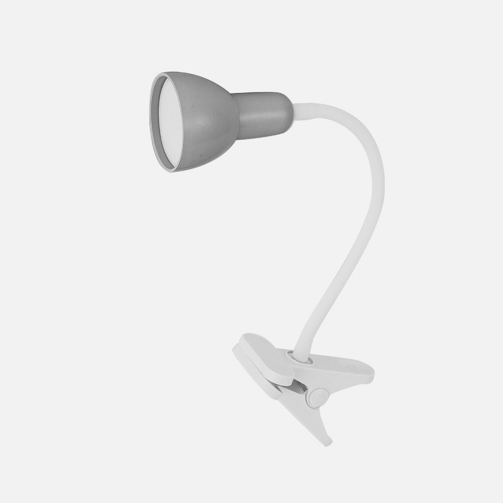 Flexo Gates fabricado en silicona gris y ABS blanco, ideal para lectura
