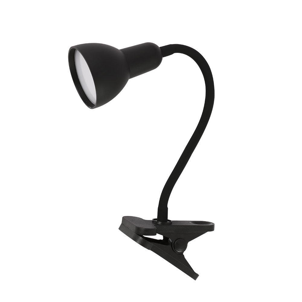 Flexo LED con pinza Gates Negro Fabrilamp / Abrila 205971009