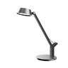 Flexo LED Goya Níquel Negro Fabrilamp / Abrila 205571003 para escritorio