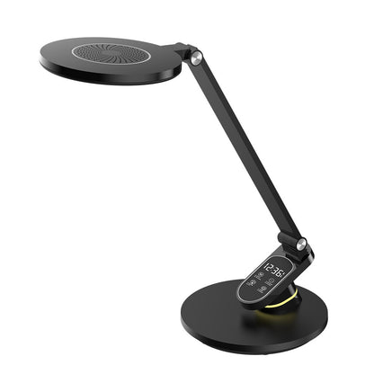 Flexo LED Hamlet Fabrilamp / Abrila con reloj y luz nocturna, ref. 204471009