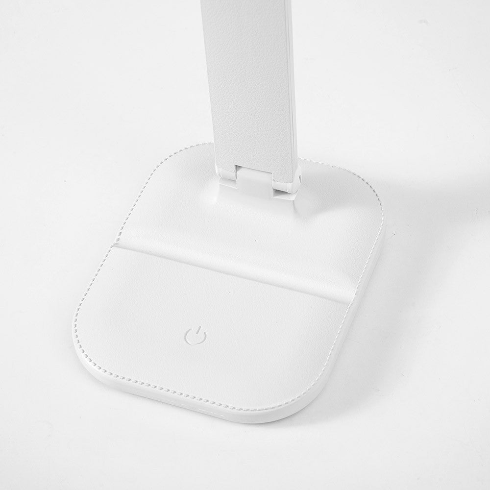 Flexo Honey fabricado en ABS color blanco, ideal para iluminar tu mesa de trabajo