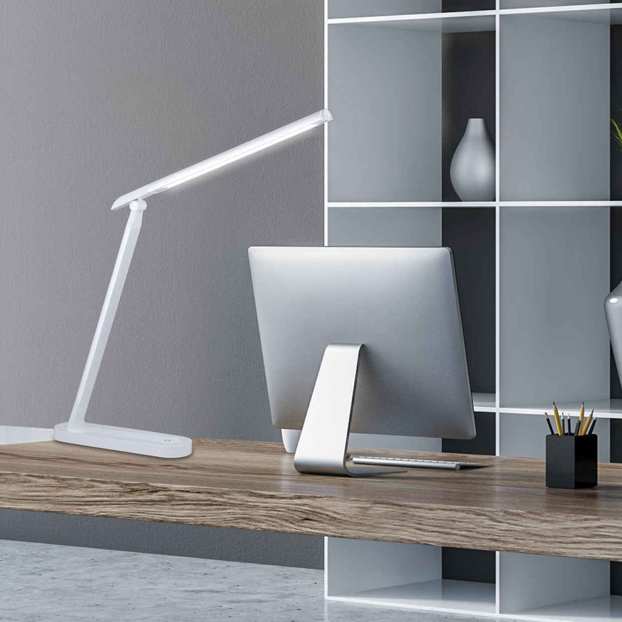 Flexo LED Karim 10W Blanco - AJP/Alemar (Ref. 10992) - Detalles del producto.  LuzGURU
