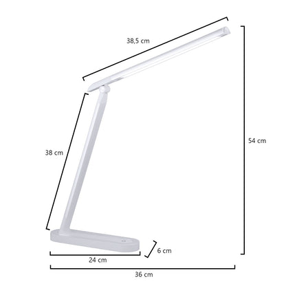 Reseñas de Flexo Karim LED Blanco 10W AJP/Alemar (Ref. 10992) - LUZGURU
