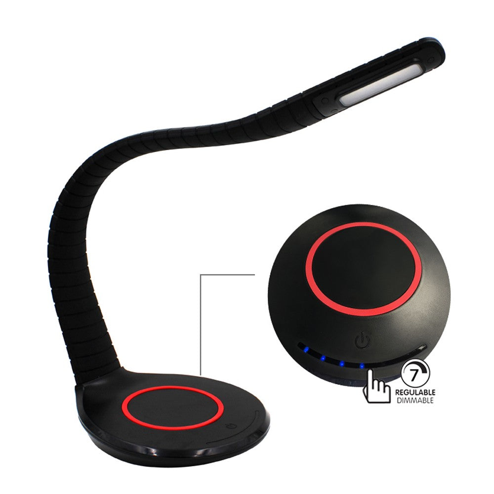 Flexo LED con 7 intensidades de luz, ideal para estudiar