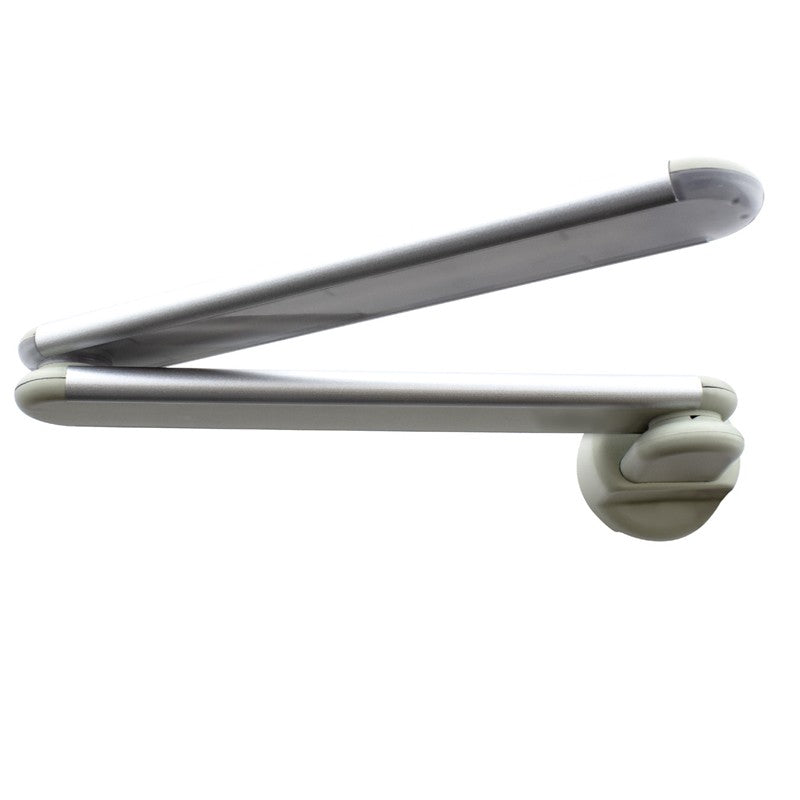 Flexo LED de Pared Mel 6W Gris Claro Táctil con USB CristalRecord - vista principal | CristalRecord