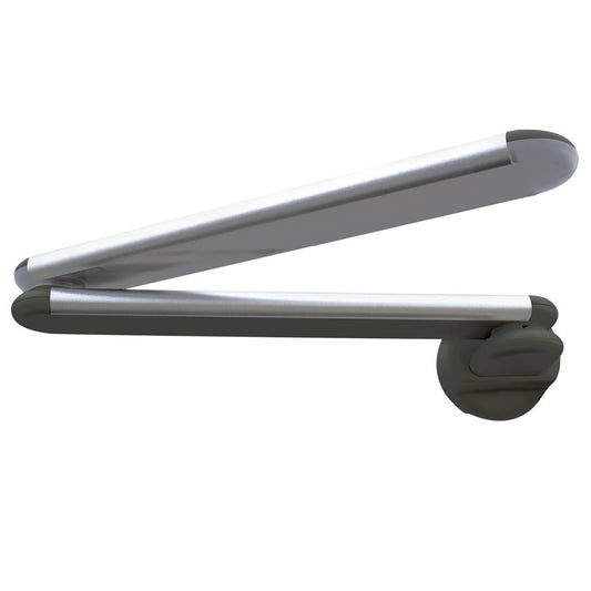Flexo LED de Pared Mel 6W Gris Táctil con USB CristalRecord - vista principal | CristalRecord
