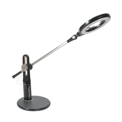 Flexo LED de Sobremesa Bil 10W CCT Regulable Negro CristalRecord - vista principal | CristalRecord