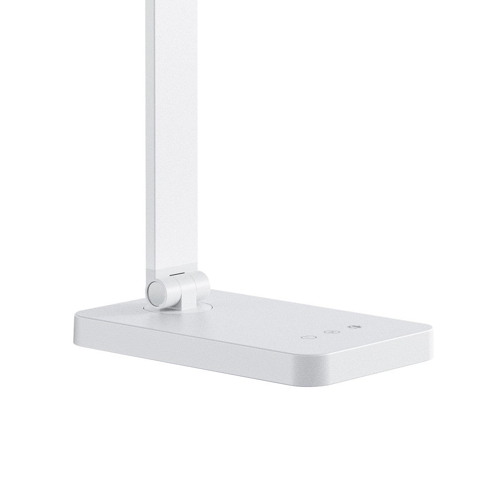 Flexo LED de Sobremesa Attom con Batería Recargable Blanco 5W CristalRecord - imagen 2 | CristalRecord