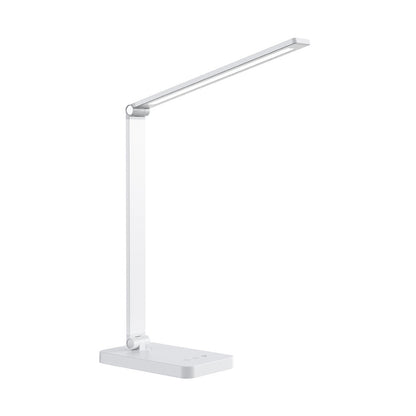 Flexo LED de Sobremesa Attom con Batería Recargable Blanco 5W CristalRecord - vista principal | CristalRecord