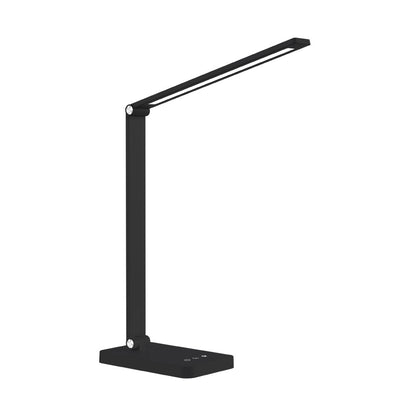 Flexo LED de Sobremesa Attom con Batería Recargable Negro 5W CristalRecord - vista principal | CristalRecord