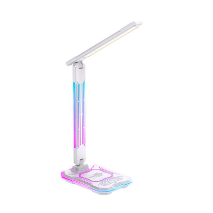Flexo LED Gamer RGB 10W con Carga Wireless CristalRecord - vista principal | CristalRecord