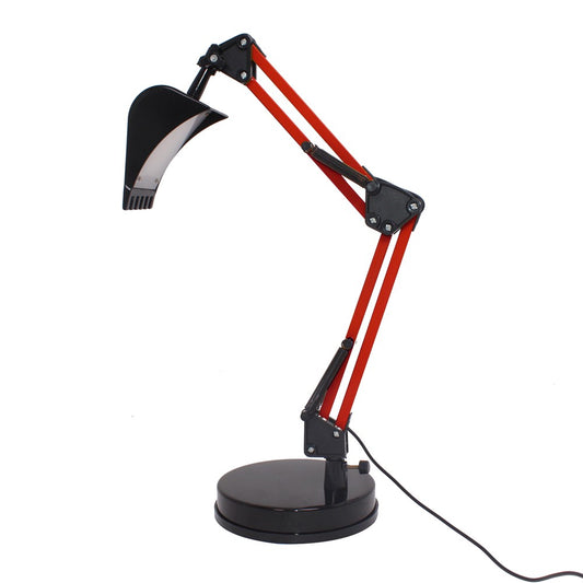 Flexo Articulado LED Pala 50 cm 4W 350lm 3000K Rojo CristalRecord - imagen 2 | CristalRecord
