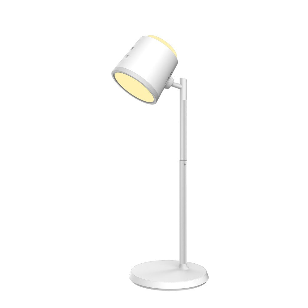 Flexo LED Portátil Recargable Camaleon 6W Blanco CristalRecord - vista principal | CristalRecord