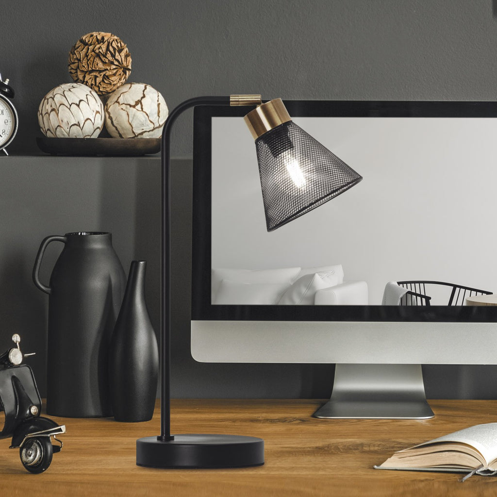 Medidas Flexo Manila Negro AJP/Alemar Ref. 11039 - luzguru.com
