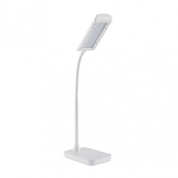 Flexo LED Oliver 5W Blanco Frío Fabrilamp - Vista frontal