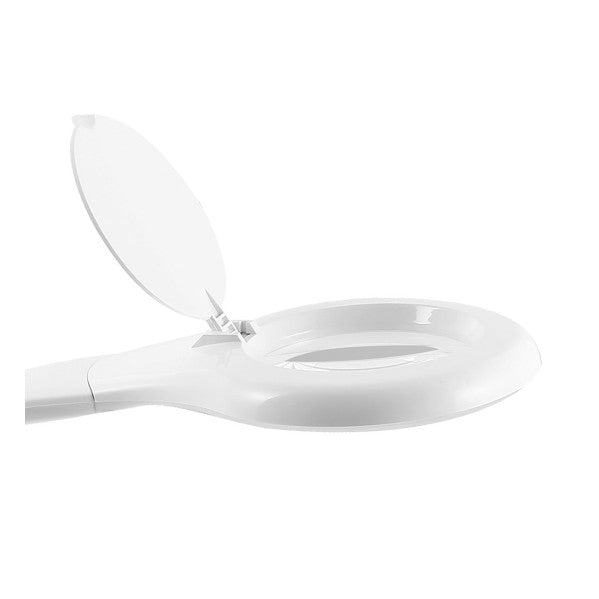 Flexo LED de Mesa Plath 8W con Lupa Táctil Blanco Fabrilamp - imagen 3 | Fabrilamp / Abrila