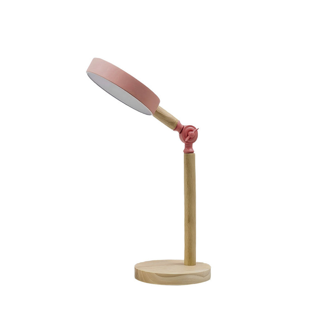 Pontica Flexo LED Rosa Fabrilamp / Abrila, Ref. 246871000 para escritorio